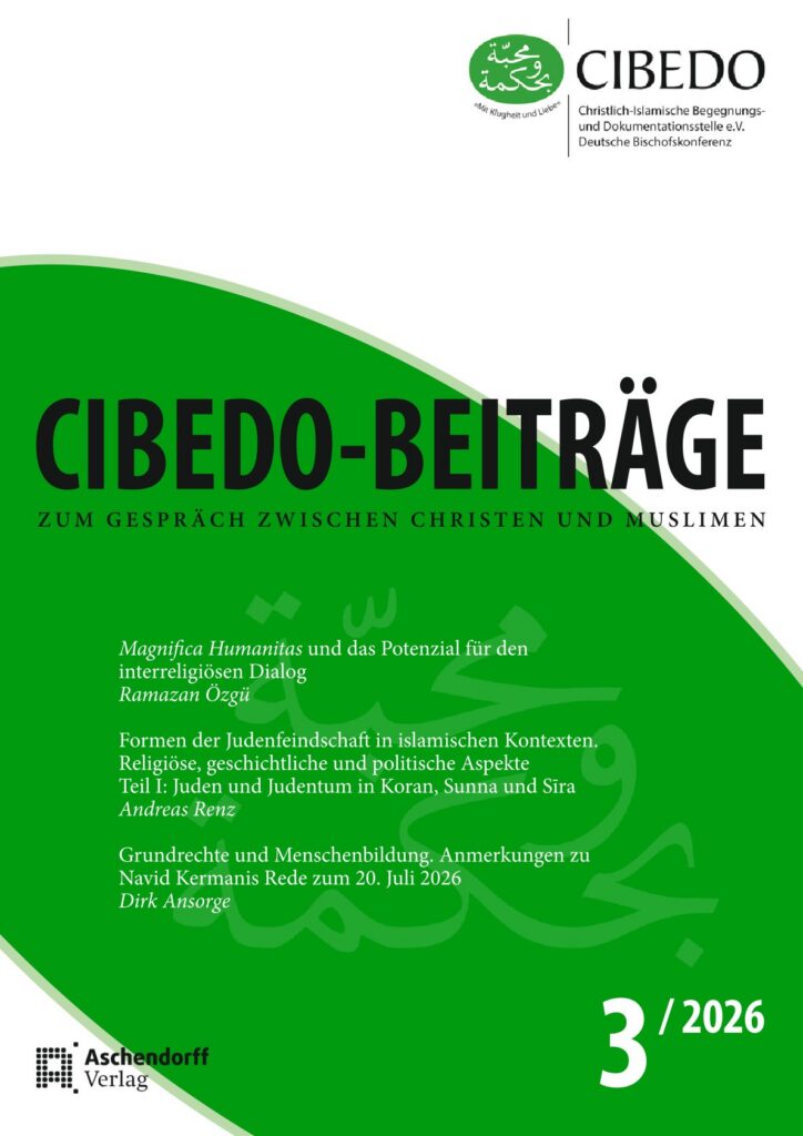 Titelseite der CIBEDO-Beiträge 3/2026